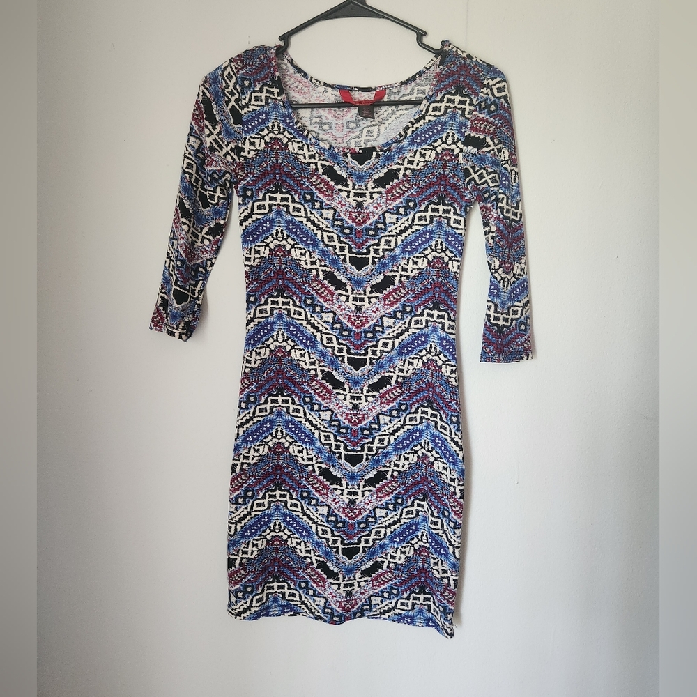 Bodycon long quarter sleeve dress